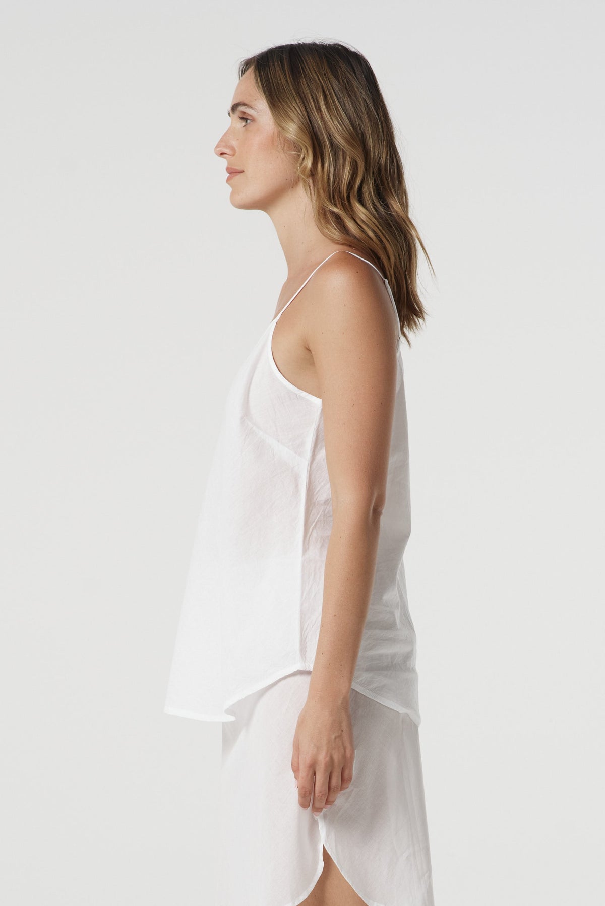 cloth+paper+scissors Basics Cotton White Camisole