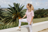 Cotton Classic Fit Polo Pale Pink
