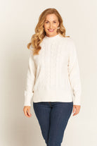 Goondiwindi Cotton Knitwear Marina Jumper Snowflake